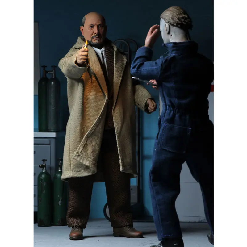 Halloween 2 Retro Action Figure 2-Pack Doctor Loomis &amp; Laurie Strode 20 cm product photo
