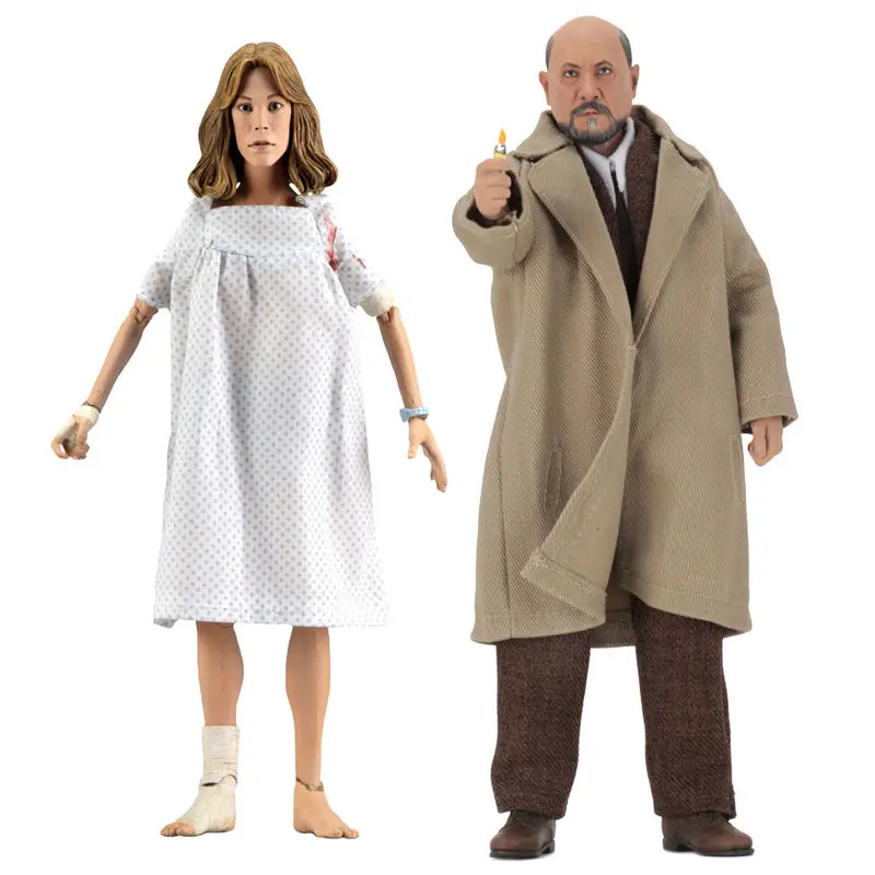 Halloween 2 Retro Action Figure 2-Pack Doctor Loomis &amp; Laurie Strode 20 cm product photo