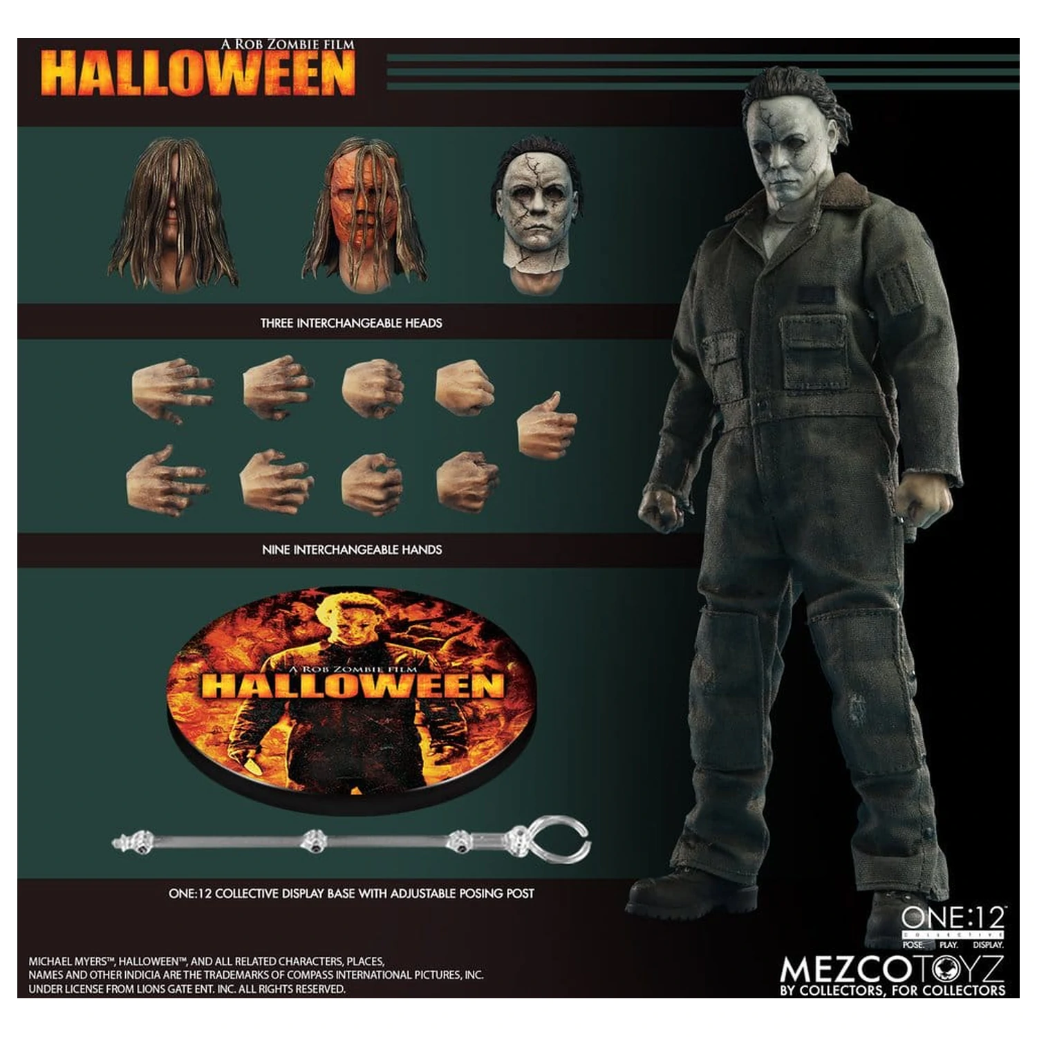 Halloween (2007) One:12 Collective Action Figure 1/12 Michael Myers 17 cm product photo