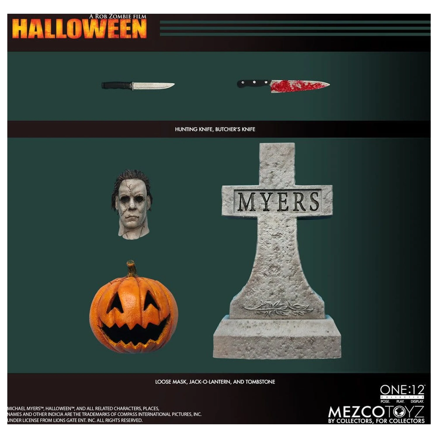 Halloween (2007) One:12 Collective Action Figure 1/12 Michael Myers 17 cm product photo