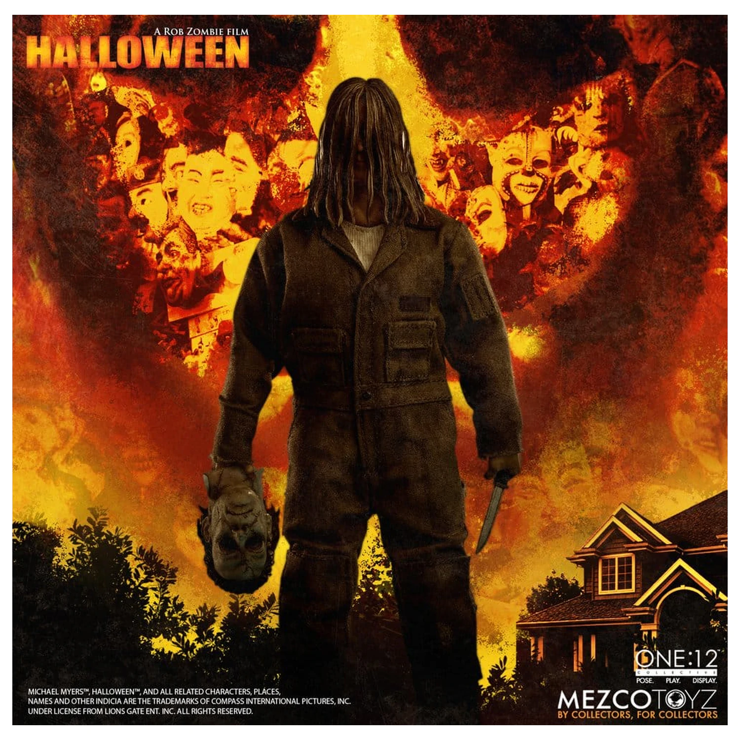 Halloween (2007) One:12 Collective Action Figure 1/12 Michael Myers 17 cm product photo