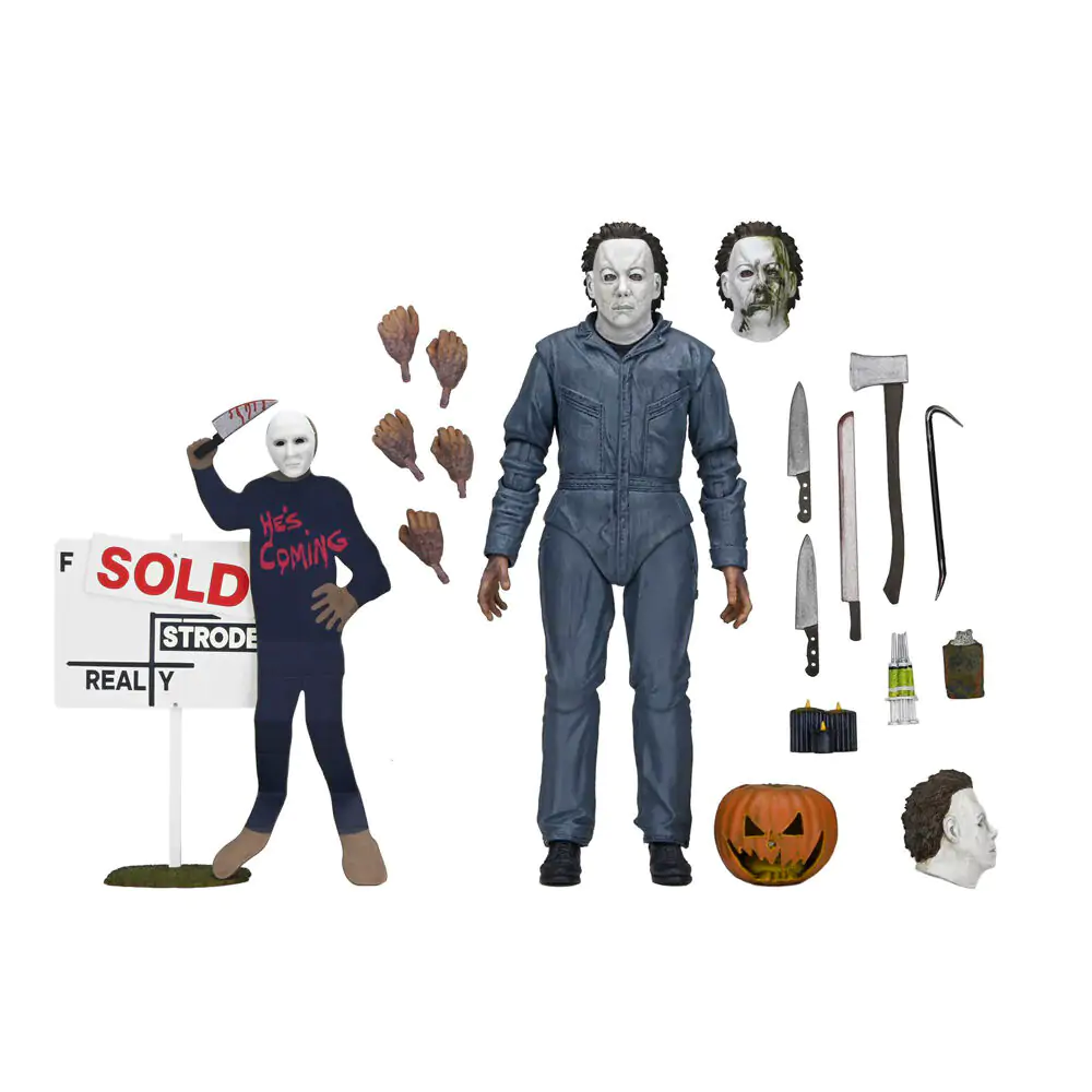 Halloween 6 The Curse of Michael Michael Myers Ultimate figure 18cm product photo