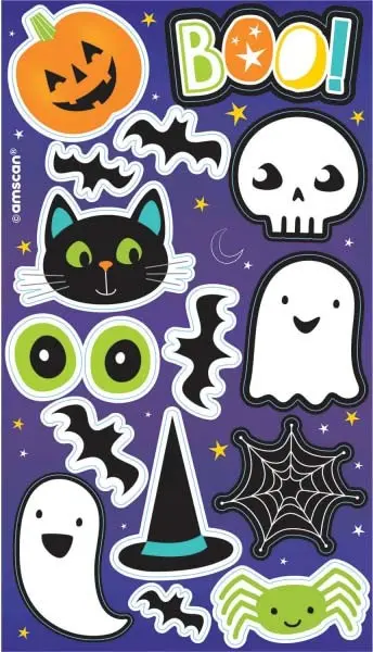 Halloween Sticker 4 Sheets product photo