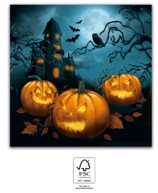Halloween Sensations Napkins 20 pcs 33x33 cm FSC product photo