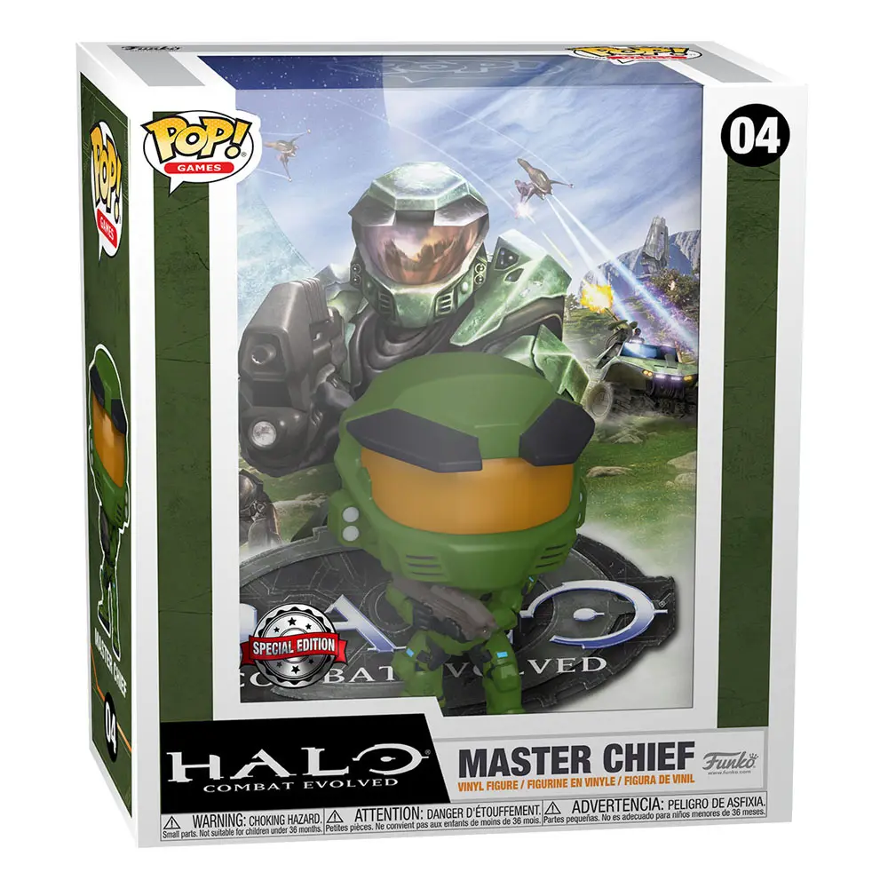Halo POP! Game Cover Vinyl Figure Master Chief 9 cm product photo