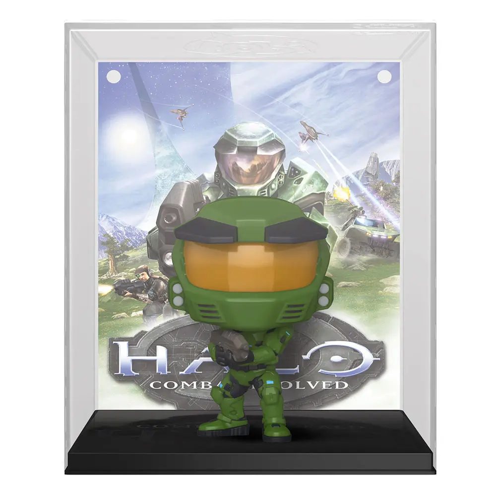 Halo POP! Game Cover Vinyl Figure Master Chief 9 cm product photo
