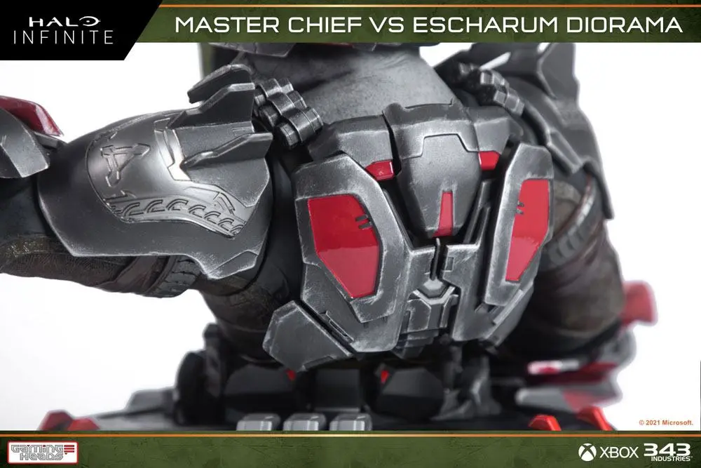 Halo: Infinite Diorama 1/8 Master Chief vs. Escharum 31 cm product photo