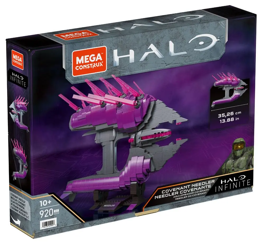 Halo Infinite Mega Construx Construction Set Covenant Needler 35 cm product photo