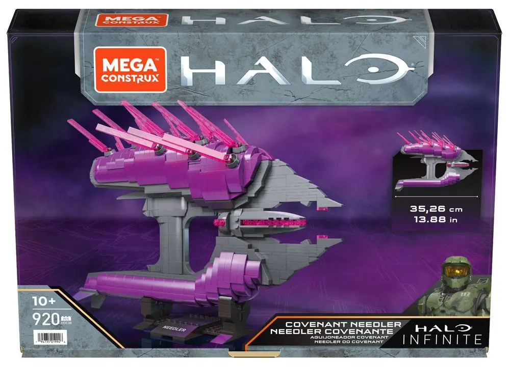 Halo Infinite Mega Construx Construction Set Covenant Needler 35 cm product photo