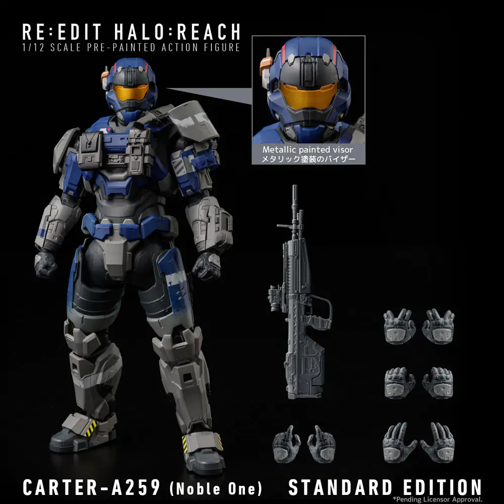 Halo:Reach Action Figure 1/12 Carter-A259 (Noble one) 17 cm termékfotó