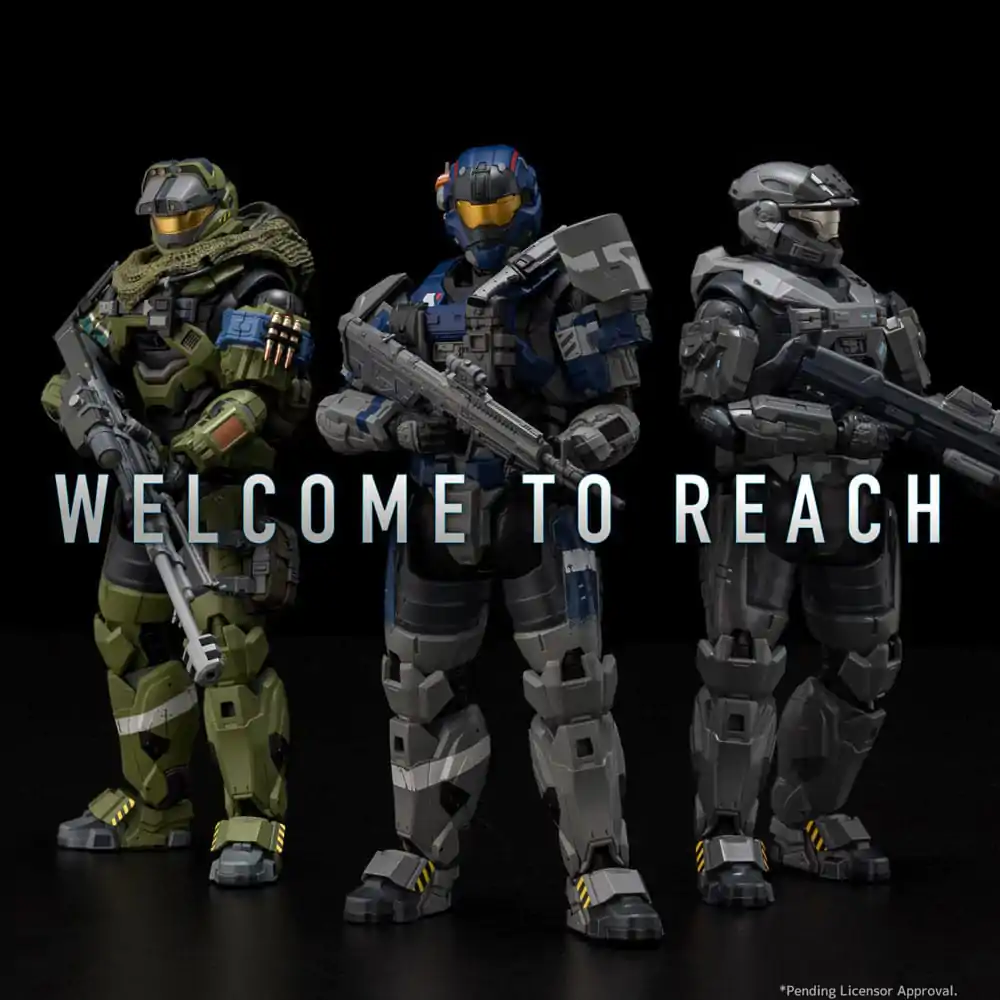 Halo:Reach Action Figure 1/12 Jun-A266 (Noble Three) 17 cm product photo