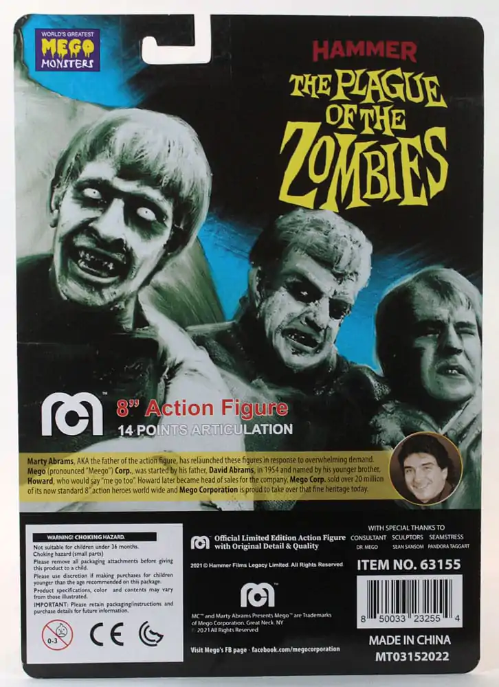 Hammer Films Action Figure The Plague of the Zombies 20 cm termékfotó