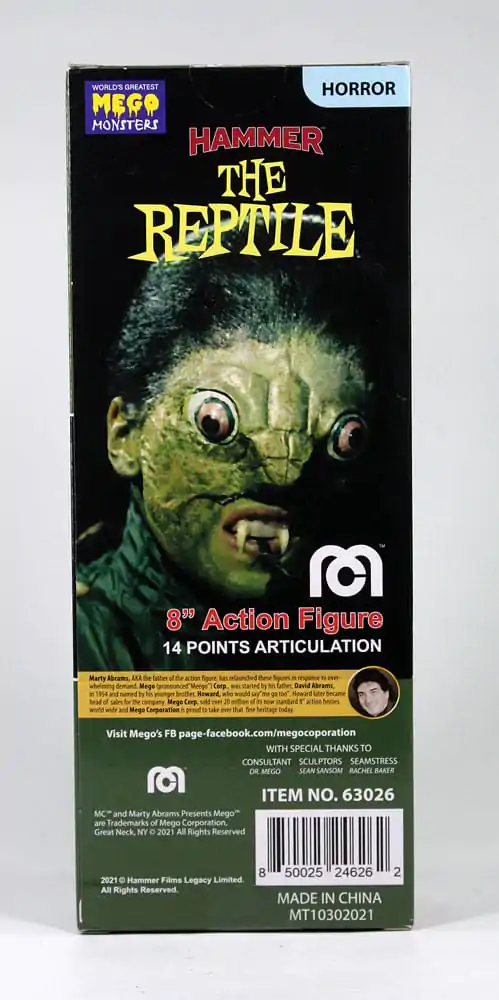 Hammer Films Action Figure The Reptile (Boxed Version) 20 cm termékfotó