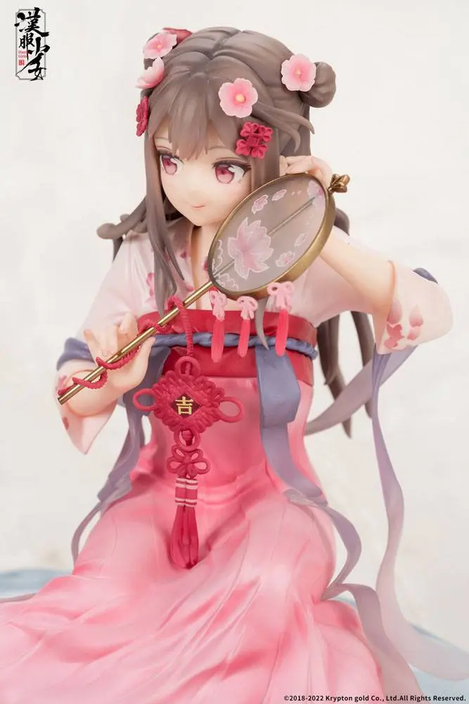 Hanfu Girls Statue 1/7 Lotus Reflection 14 cm termékfotó