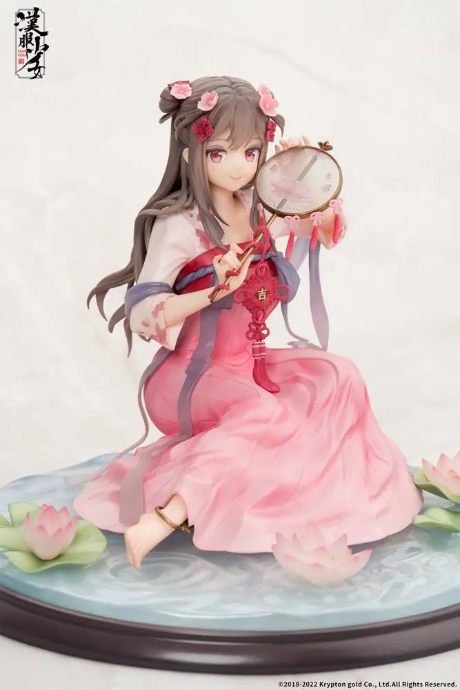 Hanfu Girls Statue 1/7 Lotus Reflection 14 cm termékfotó