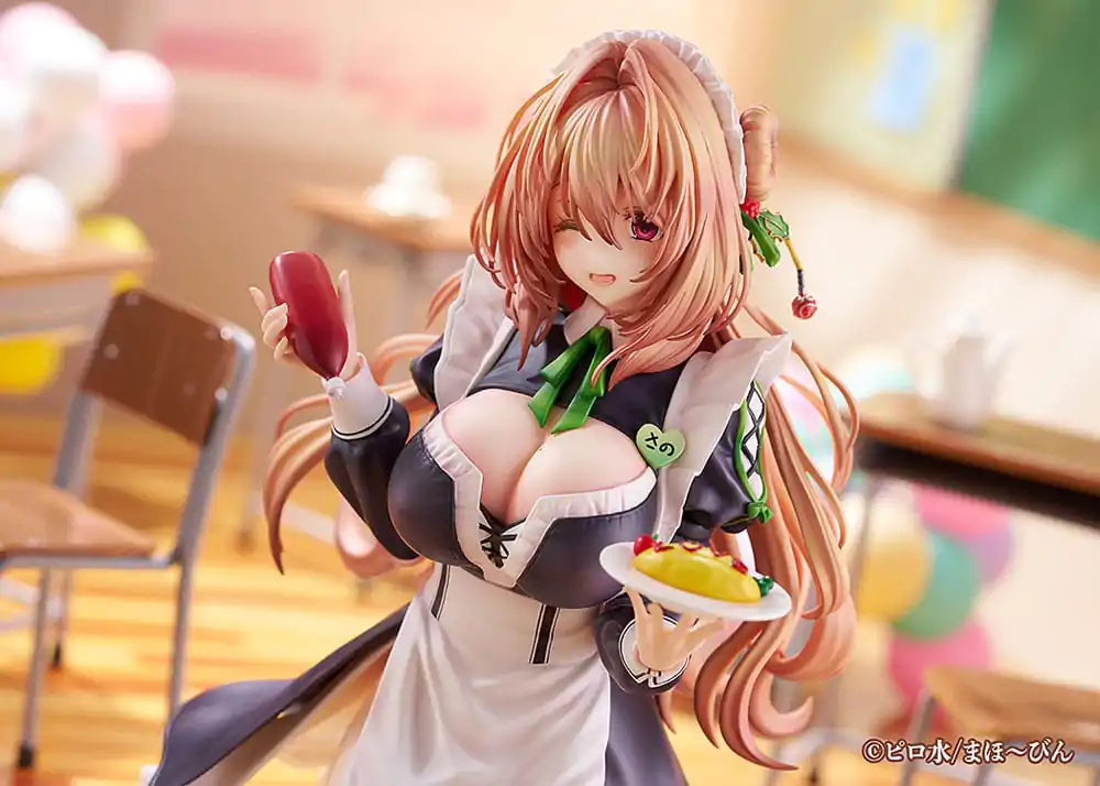 Hanikami Kanojo PVC Statue 1/6 Maid Maison Hanikami Kanojo Sano Hiiragi 20 cm     product photo