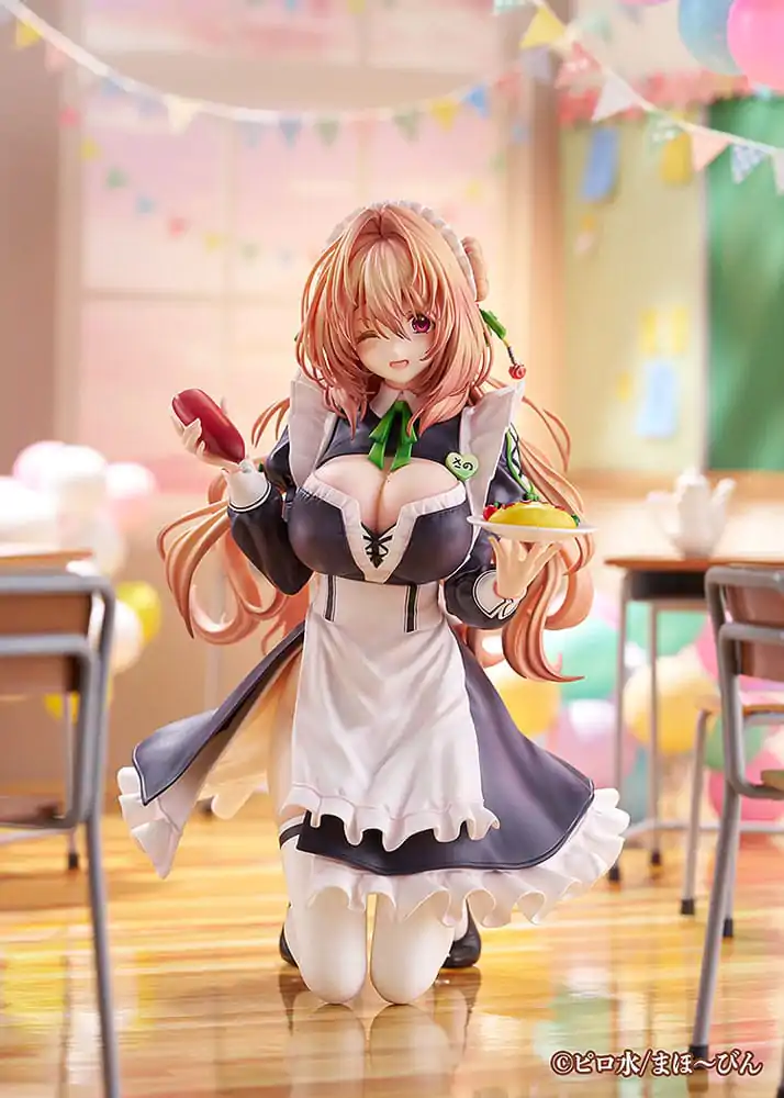 Hanikami Kanojo PVC Statue 1/6 Maid Maison Hanikami Kanojo Sano Hiiragi 20 cm     product photo