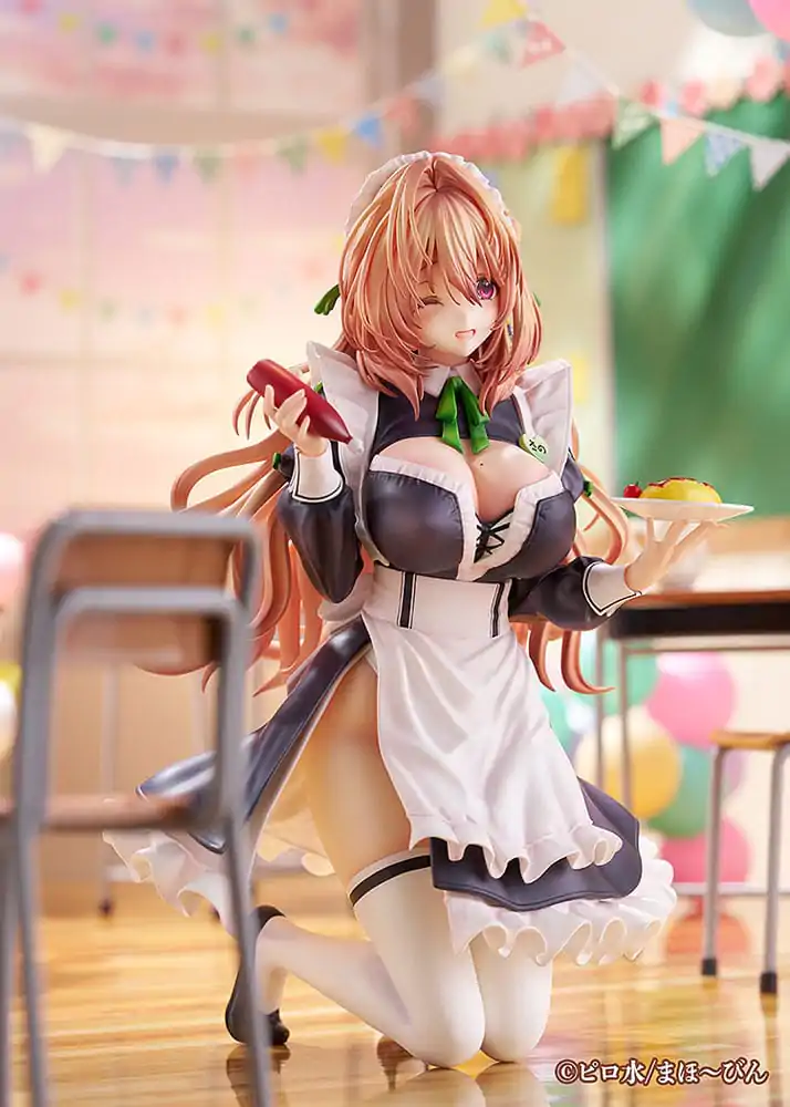 Hanikami Kanojo PVC Statue 1/6 Maid Maison Hanikami Kanojo Sano Hiiragi 20 cm     product photo