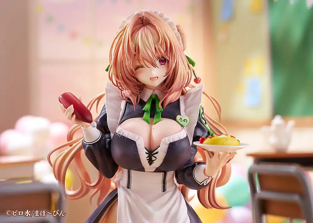 Hanikami Kanojo PVC Statue 1/6 Maid Maison Hanikami Kanojo Sano Hiiragi 20 cm     product photo
