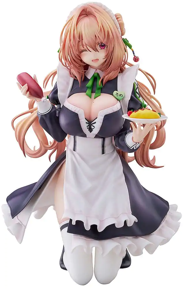 Hanikami Kanojo PVC Statue 1/6 Maid Maison Hanikami Kanojo Sano Hiiragi 20 cm     product photo