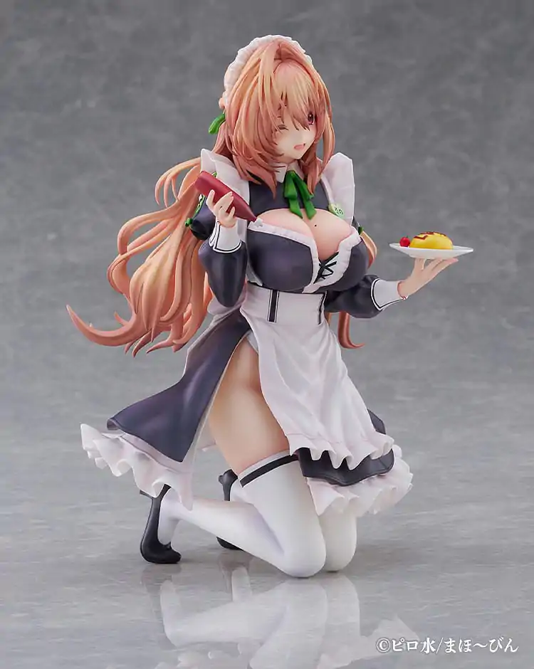 Hanikami Kanojo PVC Statue 1/6 Maid Maison Hanikami Kanojo Sano Hiiragi 20 cm     product photo
