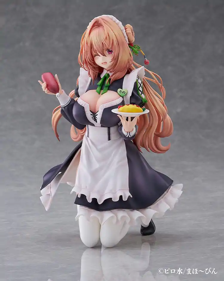Hanikami Kanojo PVC Statue 1/6 Maid Maison Hanikami Kanojo Sano Hiiragi 20 cm     product photo