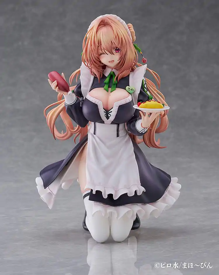 Hanikami Kanojo PVC Statue 1/6 Maid Maison Hanikami Kanojo Sano Hiiragi 20 cm     product photo