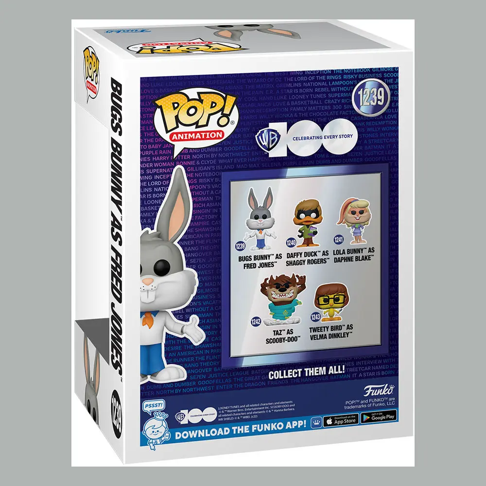 Hanna-Barbera POP! Animation Vinyl Figure Bugs as Fred 9 cm termékfotó