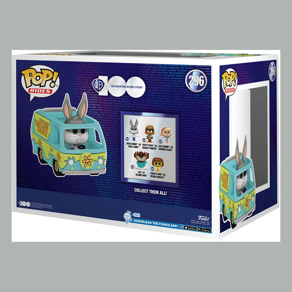 Hanna-Barbera POP! Rides Super Deluxe Vinyl Figure Mystery Machine w/Bugs 15 cm product photo
