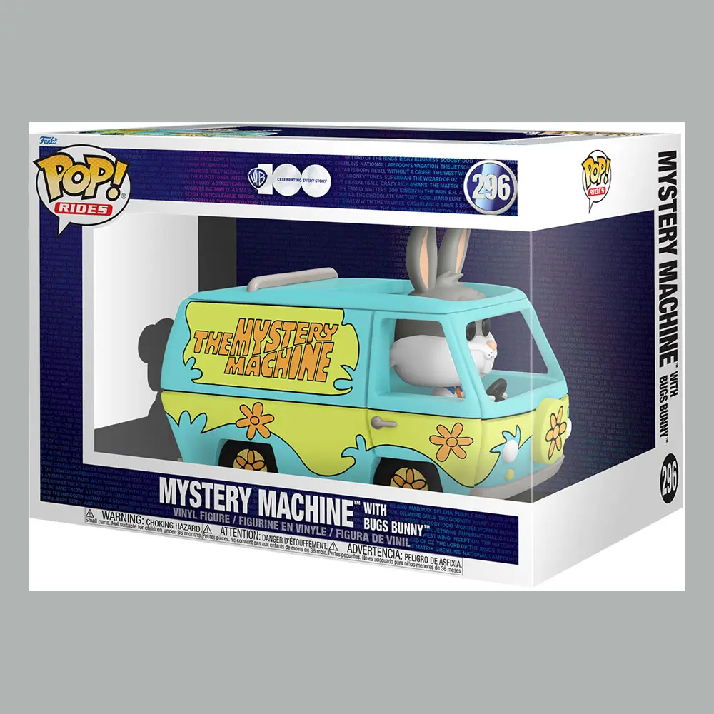 Hanna-Barbera POP! Rides Super Deluxe Vinyl Figure Mystery Machine w/Bugs 15 cm product photo