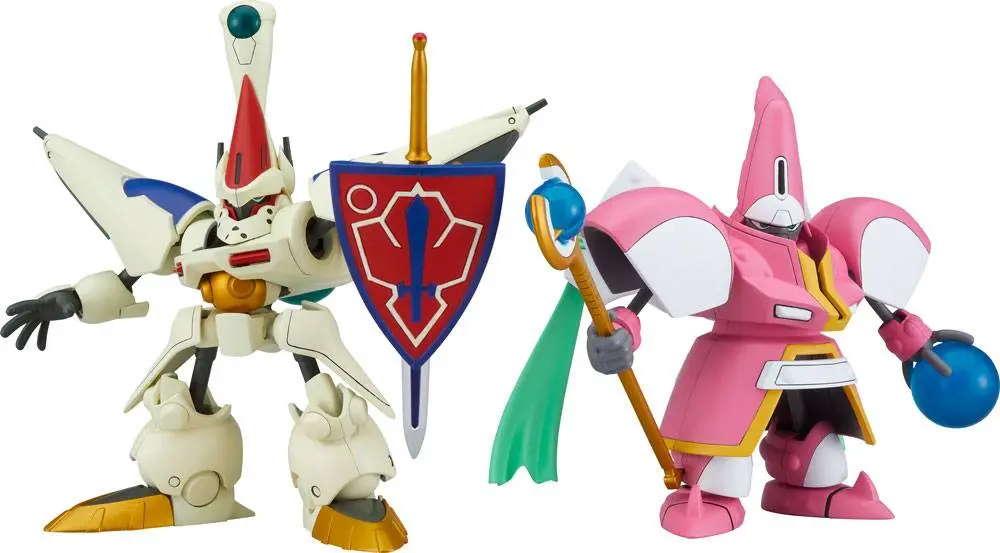 Hao Taikei Ryu Knight Moderoid Plastic Model Kit Collection Series: 1 - Zephyr &amp; Magidorar product photo