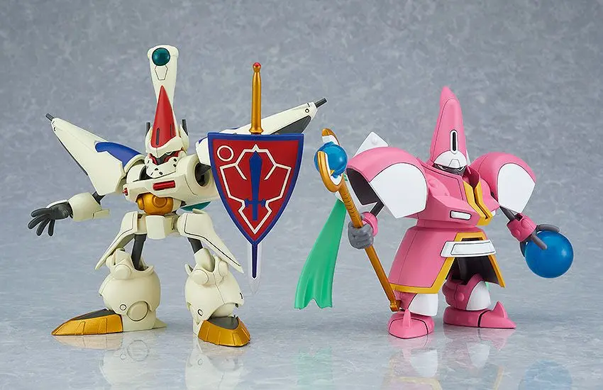 Hao Taikei Ryu Knight Moderoid Plastic Model Kit Collection Series: 1 - Zephyr &amp; Magidorar product photo