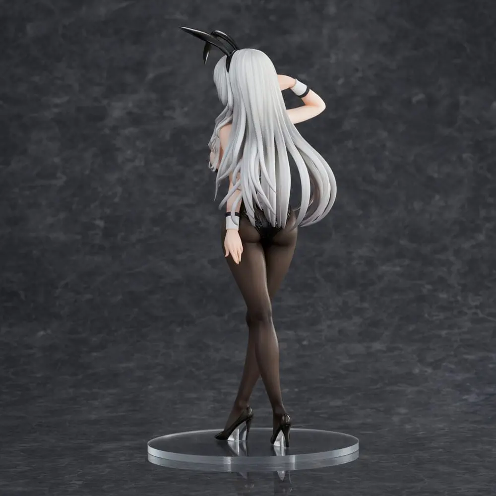 Haori Io Illustration PVC Statue White-haired Bunny 29 cm product photo
