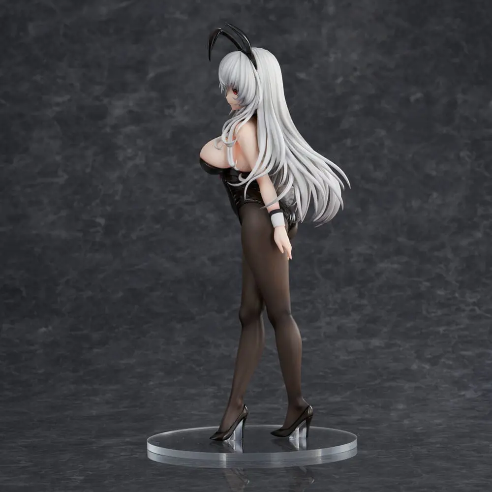 Haori Io Illustration PVC Statue White-haired Bunny 29 cm product photo