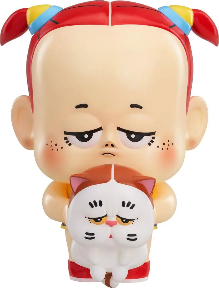 Happy 2 Peas Soft Vinyl Figure Kino-chan &amp; Chikuwa Big Size 13 cm product photo