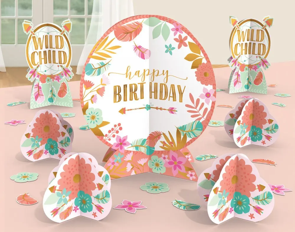 Happy Birthday Table Decoration Set product photo
