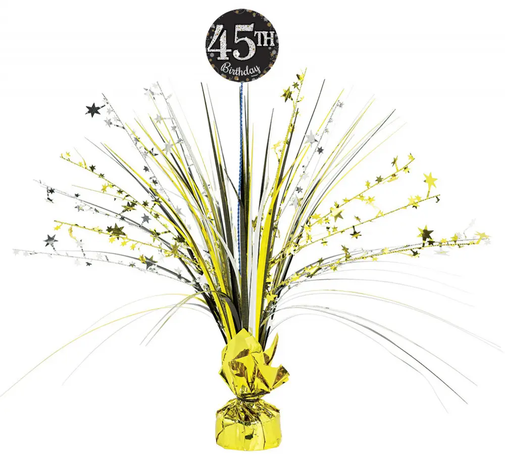 Happy Birthday Gold Table Decoration product photo