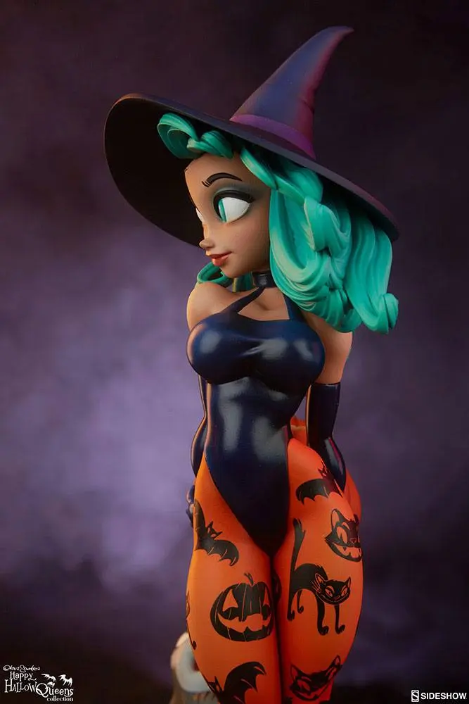 Happy HallowQueens Collection Statue Pumpkin Witch by Chris Sanders 34 cm product photo