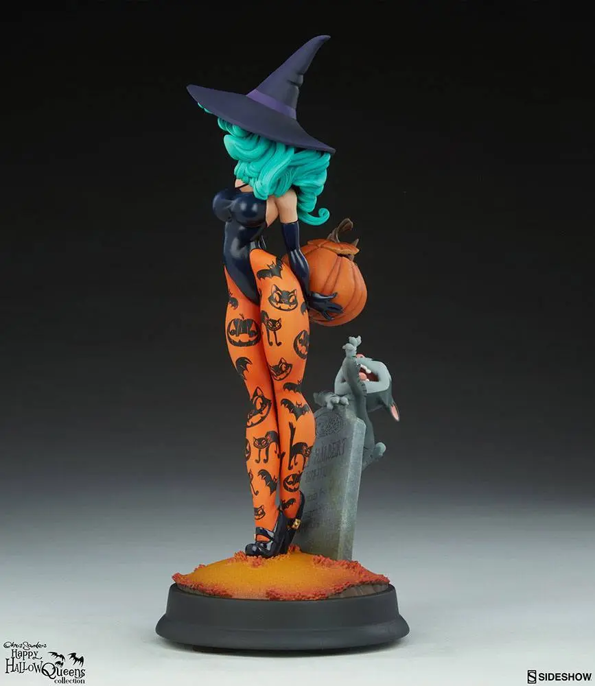 Happy HallowQueens Collection Statue Pumpkin Witch by Chris Sanders 34 cm product photo