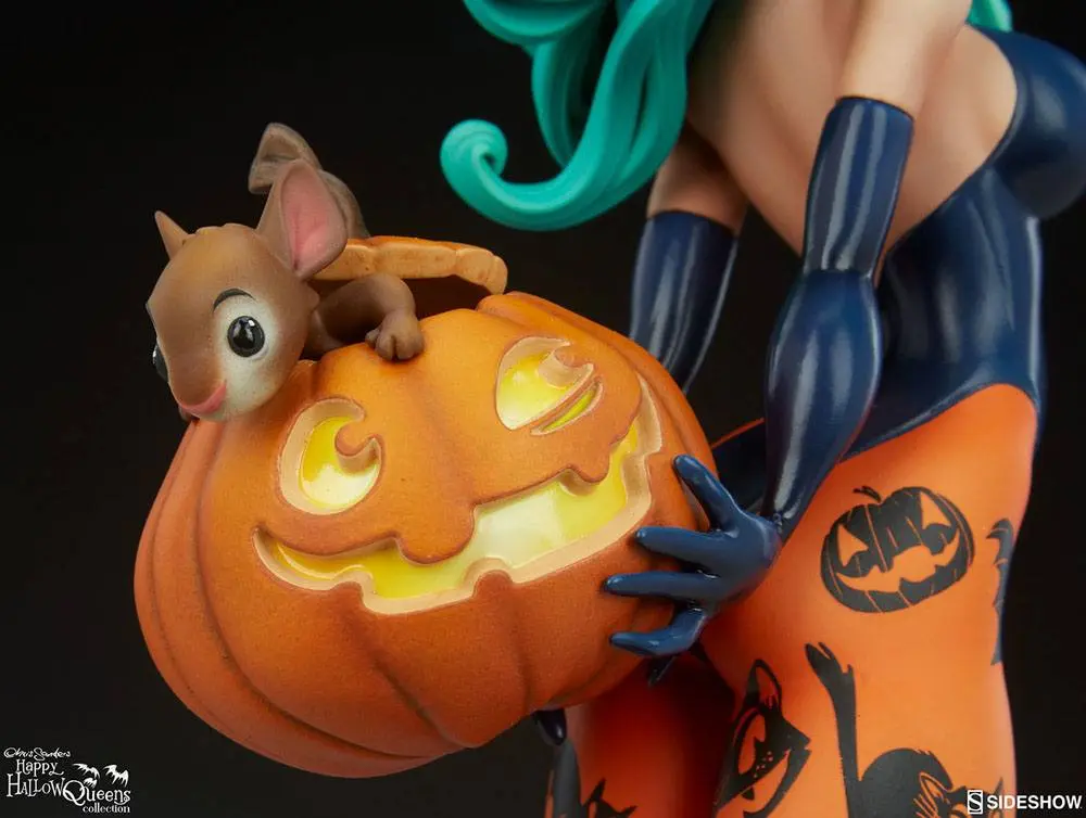 Happy HallowQueens Collection Statue Pumpkin Witch by Chris Sanders 34 cm product photo