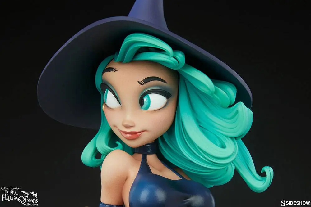 Happy HallowQueens Collection Statue Pumpkin Witch by Chris Sanders 34 cm product photo