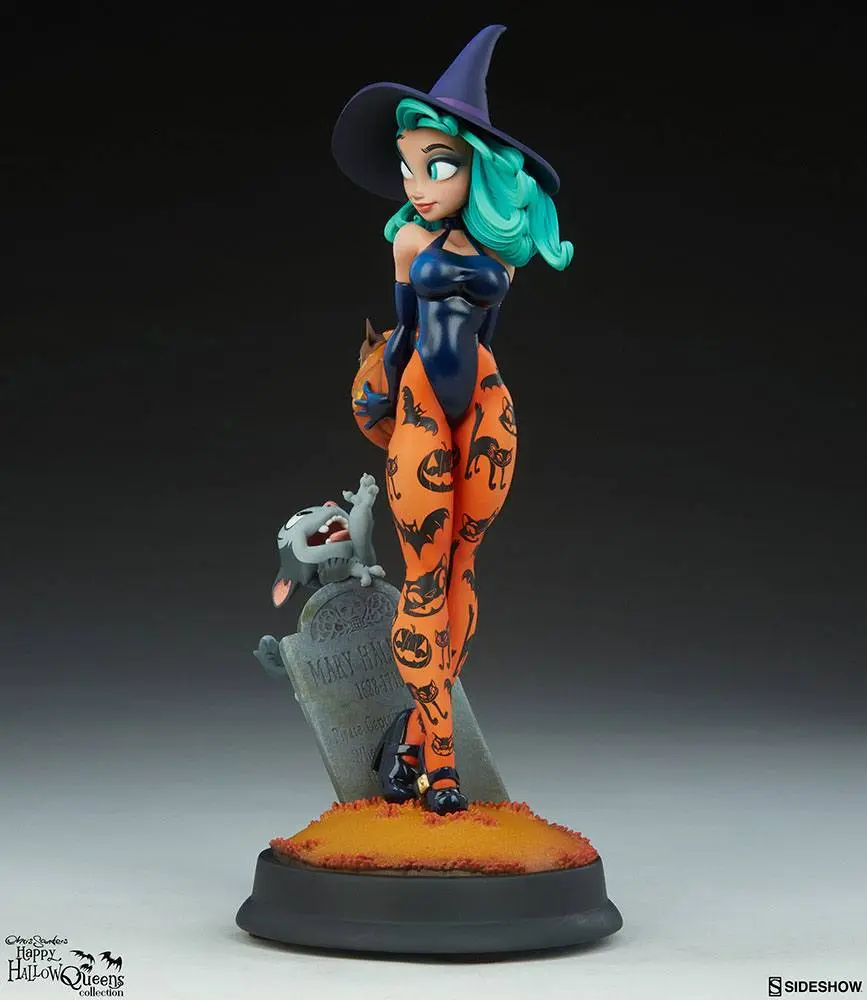Happy HallowQueens Collection Statue Pumpkin Witch by Chris Sanders 34 cm product photo