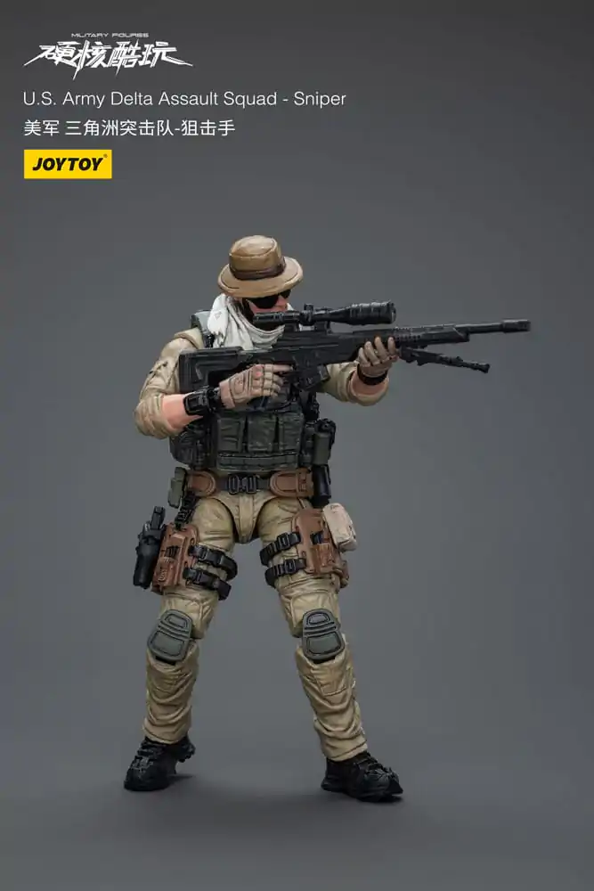 Hardcore Coldplay Action Figure 1/18 U.S. Army Delta Assault Squad Sniper 11 cm termékfotó