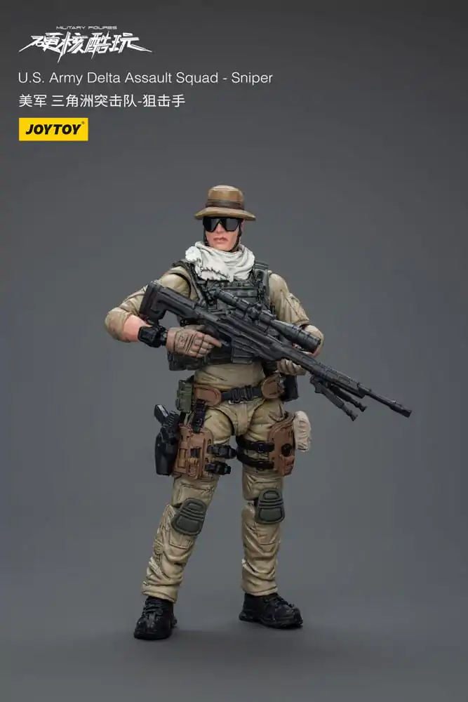 Hardcore Coldplay Action Figure 1/18 U.S. Army Delta Assault Squad Sniper 11 cm termékfotó