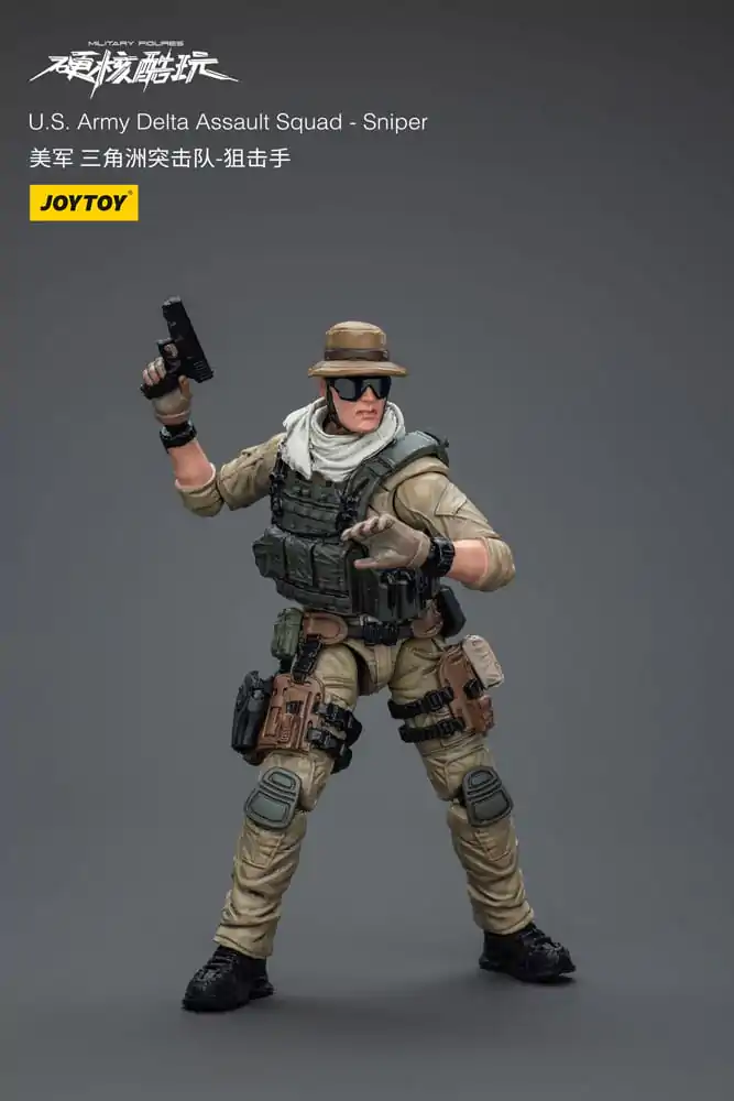 Hardcore Coldplay Action Figure 1/18 U.S. Army Delta Assault Squad Sniper 11 cm termékfotó