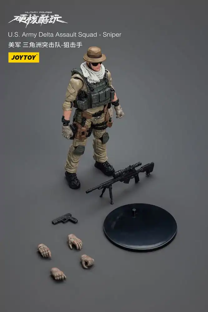 Hardcore Coldplay Action Figure 1/18 U.S. Army Delta Assault Squad Sniper 11 cm termékfotó