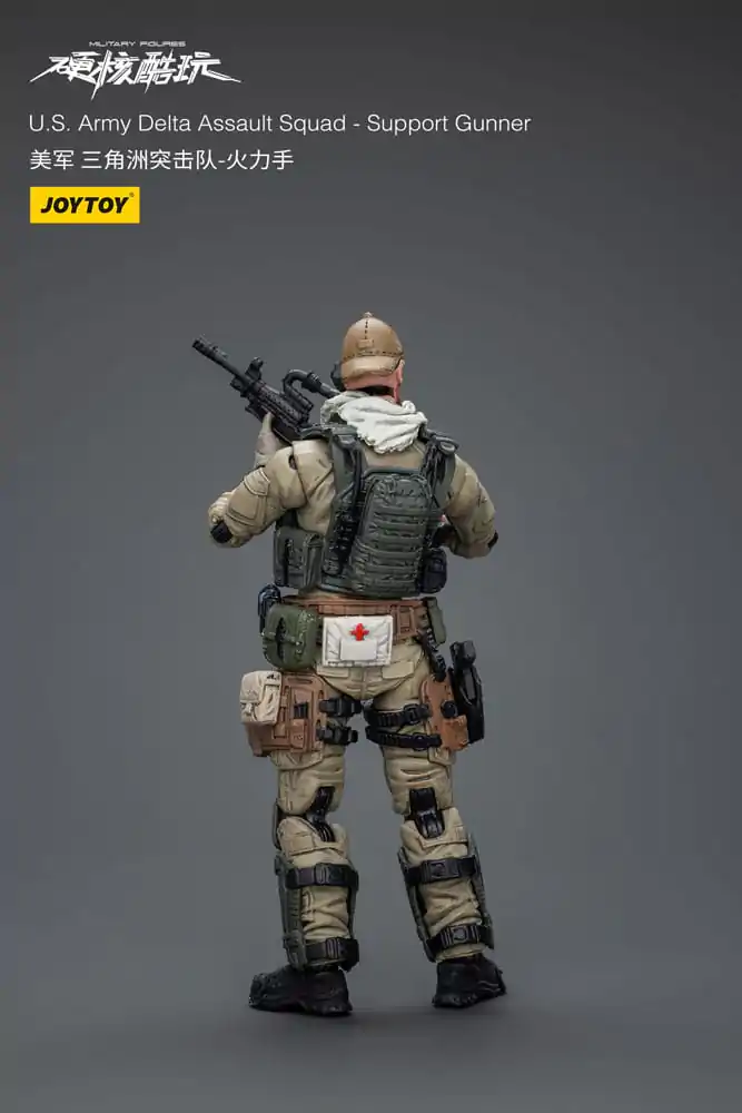 Hardcore Coldplay Action Figure 1/18 U.S. Army Delta Assault Squad Support Gunner 11 cm termékfotó