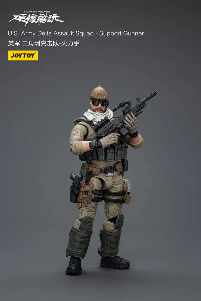 Hardcore Coldplay Action Figure 1/18 U.S. Army Delta Assault Squad Support Gunner 11 cm termékfotó