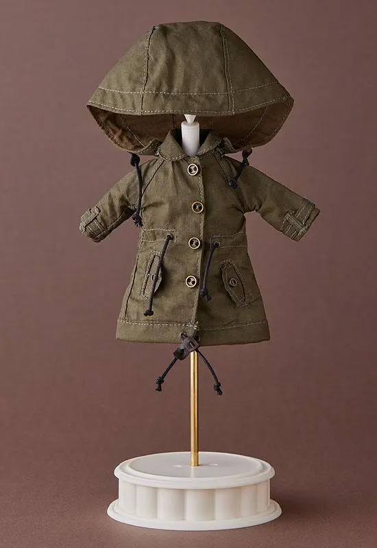 Harmonia humming Optional Parts for Harmonia humming Dolls Special Outfit Series (Mod Coat/Khaki) Designed by SILVER BUTTERFLY product photo