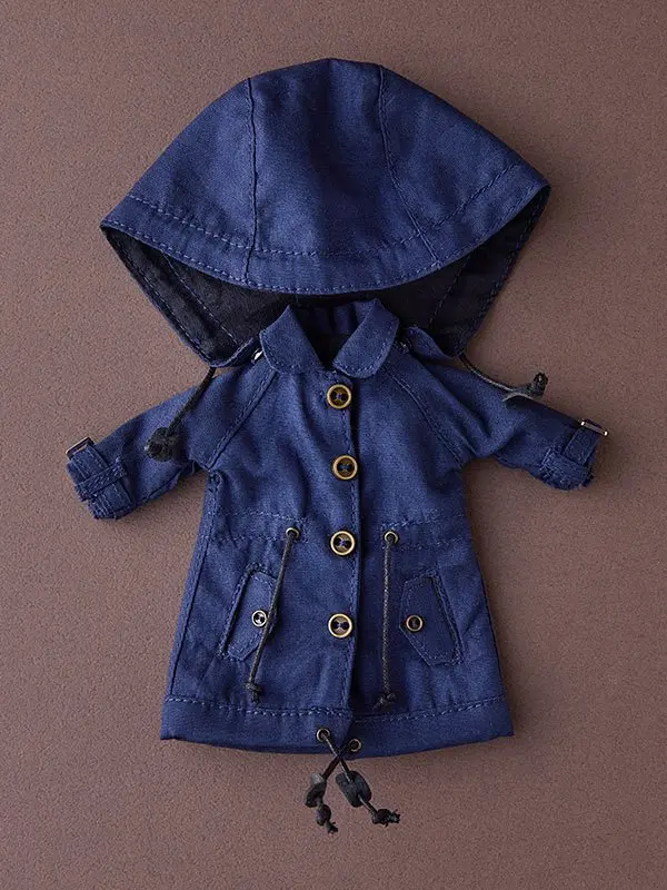 Harmonia humming Optional Parts for Harmonia humming Dolls Special Outfit Series (Mod Coat/Navy) Designed by SILVER BUTTERFLY product photo